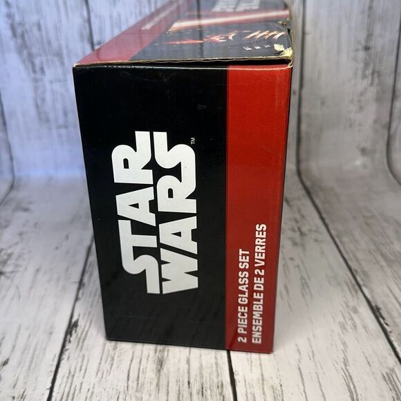 Star Wars Drinking Glasses Imperial Trooper First Order Rule Galaxy Galactic - Picture 4 of 6